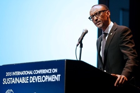 President Paul Kagame of the Republic of Rwanda
