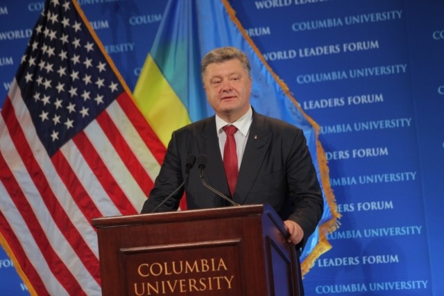 President Petro Poroshenko of Ukraine