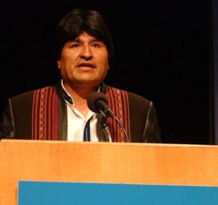 President Evo Morales Ayma of the Republic of Bolivia