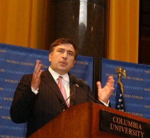 President Mikheil Saakashvili of Georgia 