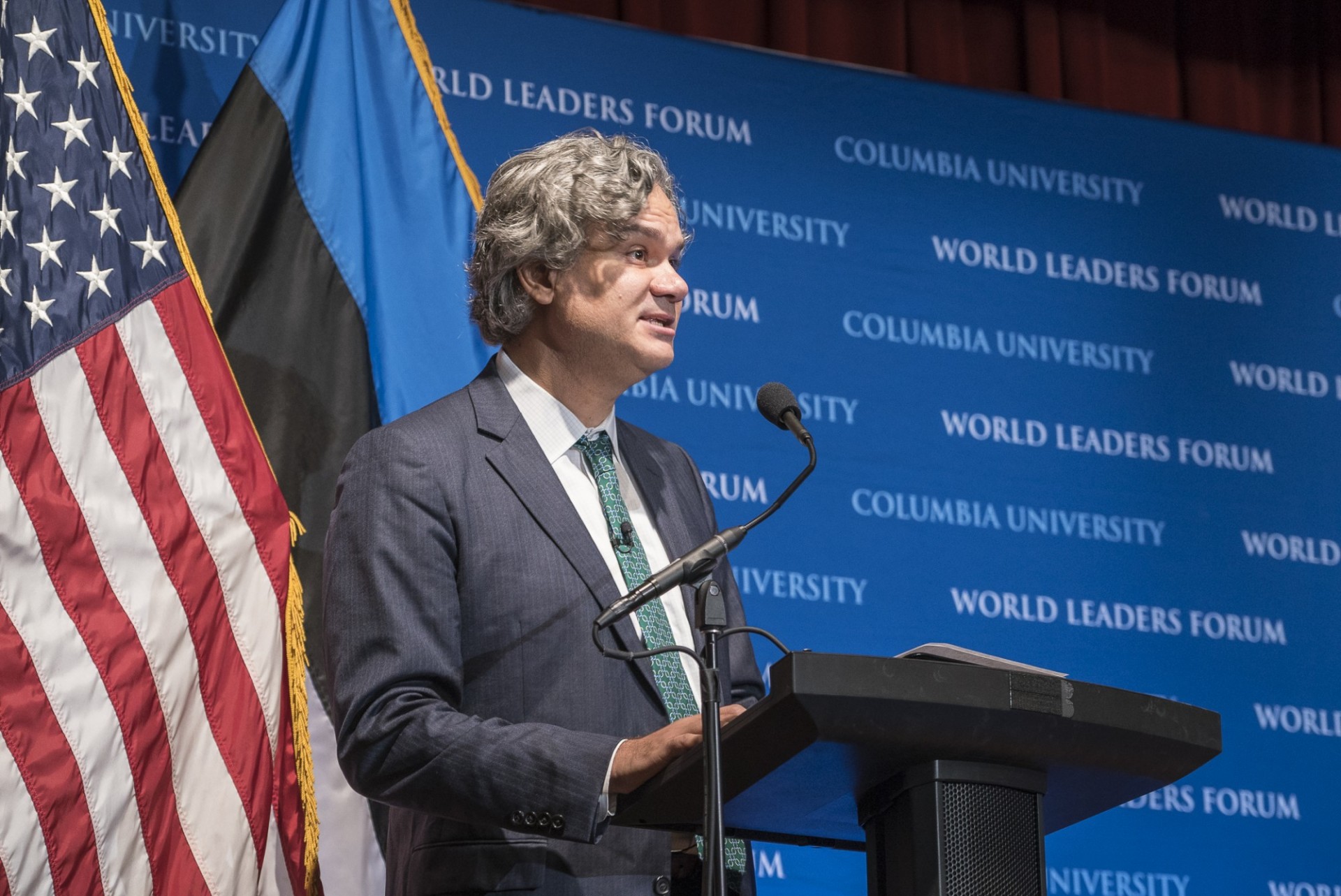 Welcome by Alexander Cooley, Director, Harriman Institute; Claire Tow Professor of Political Science Barnard College.