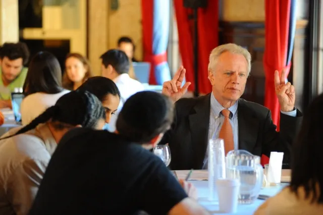 Columbia Global Center Directors lead discussions with students on various topics as they pertain to Columbia’s global presence and the Global Center Network.