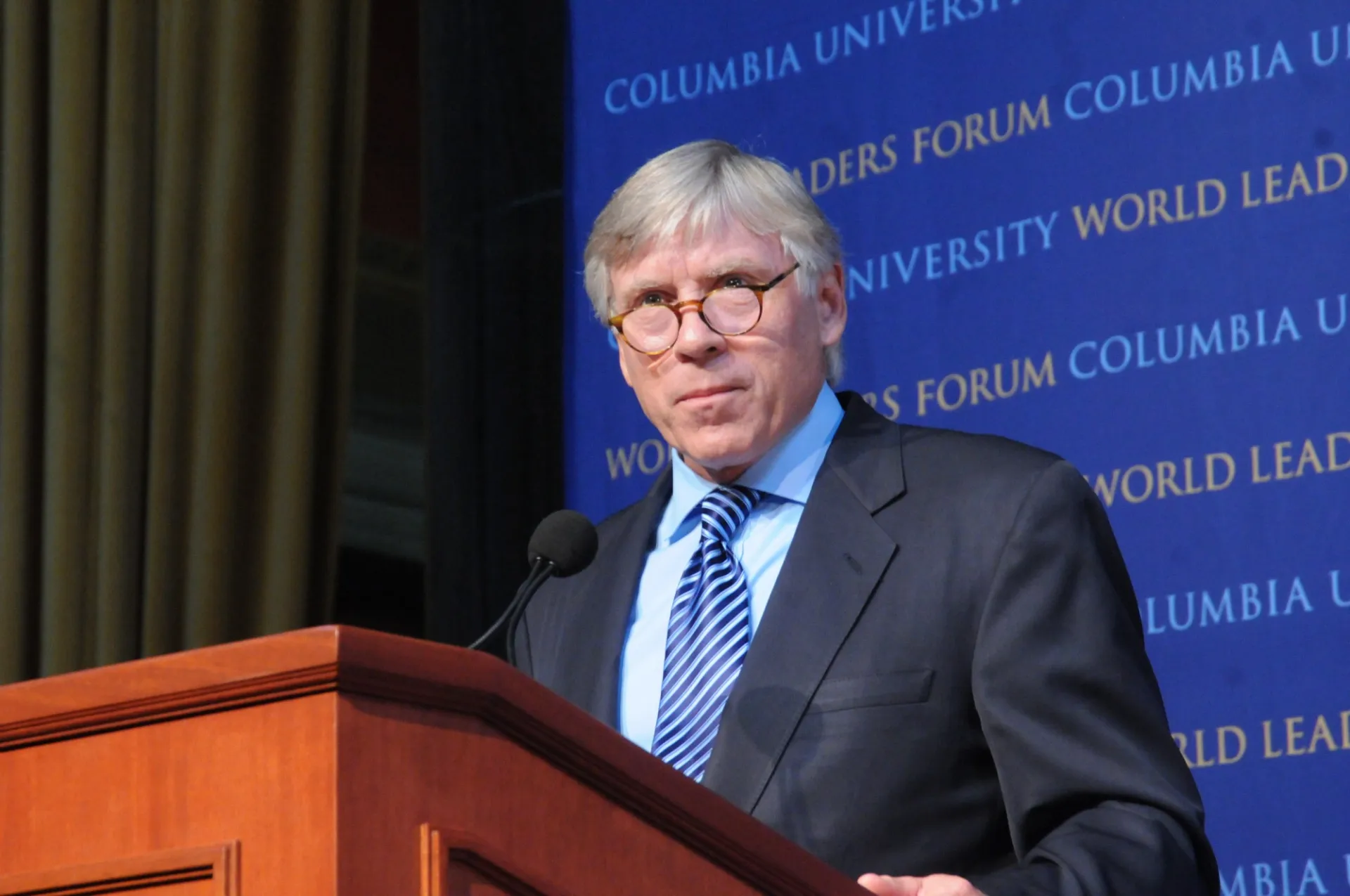Lee C. Bollinger, President of Columbia University in the City of New York