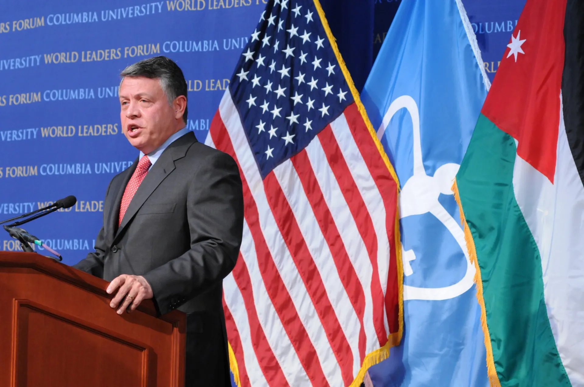 King Abdullah II bin al-Hussein of the Hashemite Kingdom of Jordan