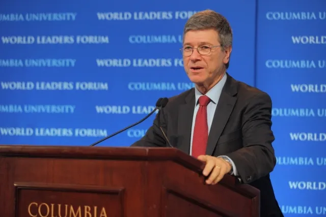 Jeffrey Sachs, Director of Columbia University’s Earth Institute