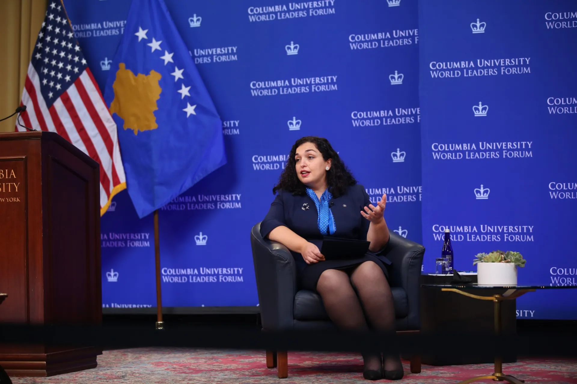 President Vjosa Osmani