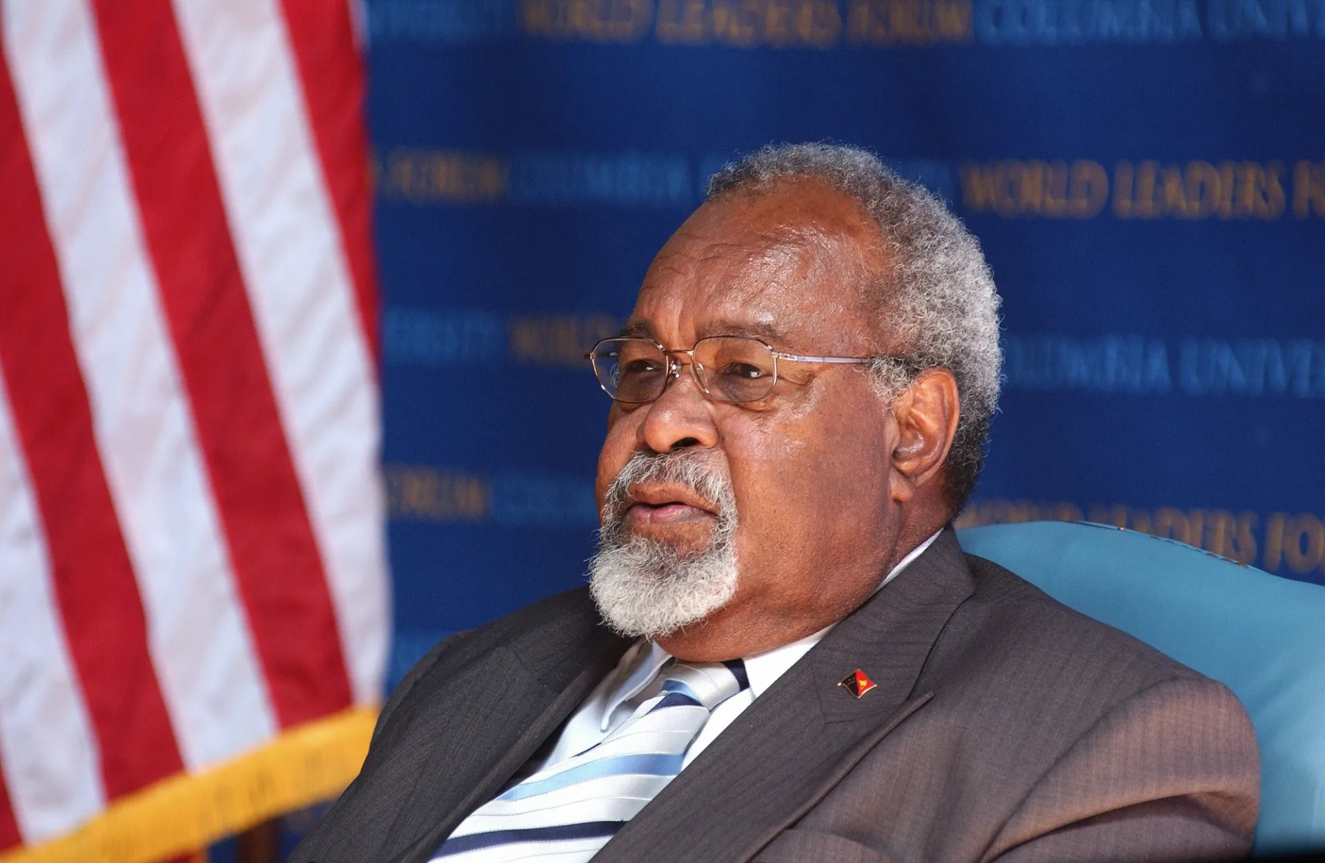 Prime Minister Michael Somare of Papua New Guinea