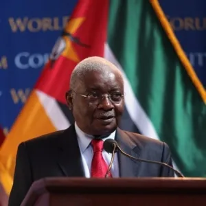 His Excellency Armando Emílio Guebuza, President of the Republic of Mozambique, delivers his address titled “Poverty and Inclusive Development: The 7 Million as a New Paradigm for Socio-Economic Development” to Columbia students, staff, and faculty.
