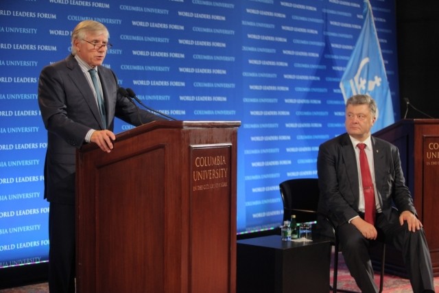 Lee C. Bollinger, President of Columbia University in the City of New York