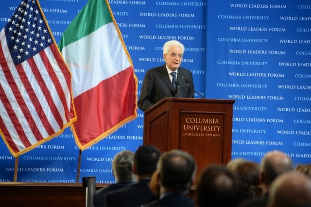 President Sergio Mattarella of the Italian Republic