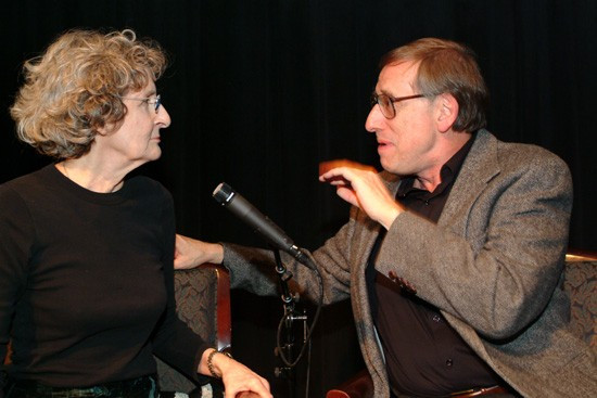 Choreographer and dancer, Trisha Brown engages in a spirited debate with playwright and novelist, Ariel Dorfman.