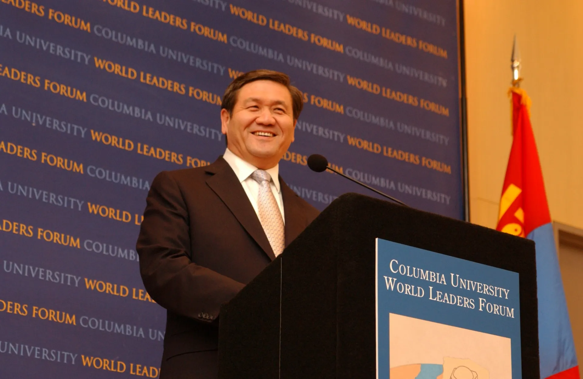 President Nambaryn Enkhbayar of Mongolia