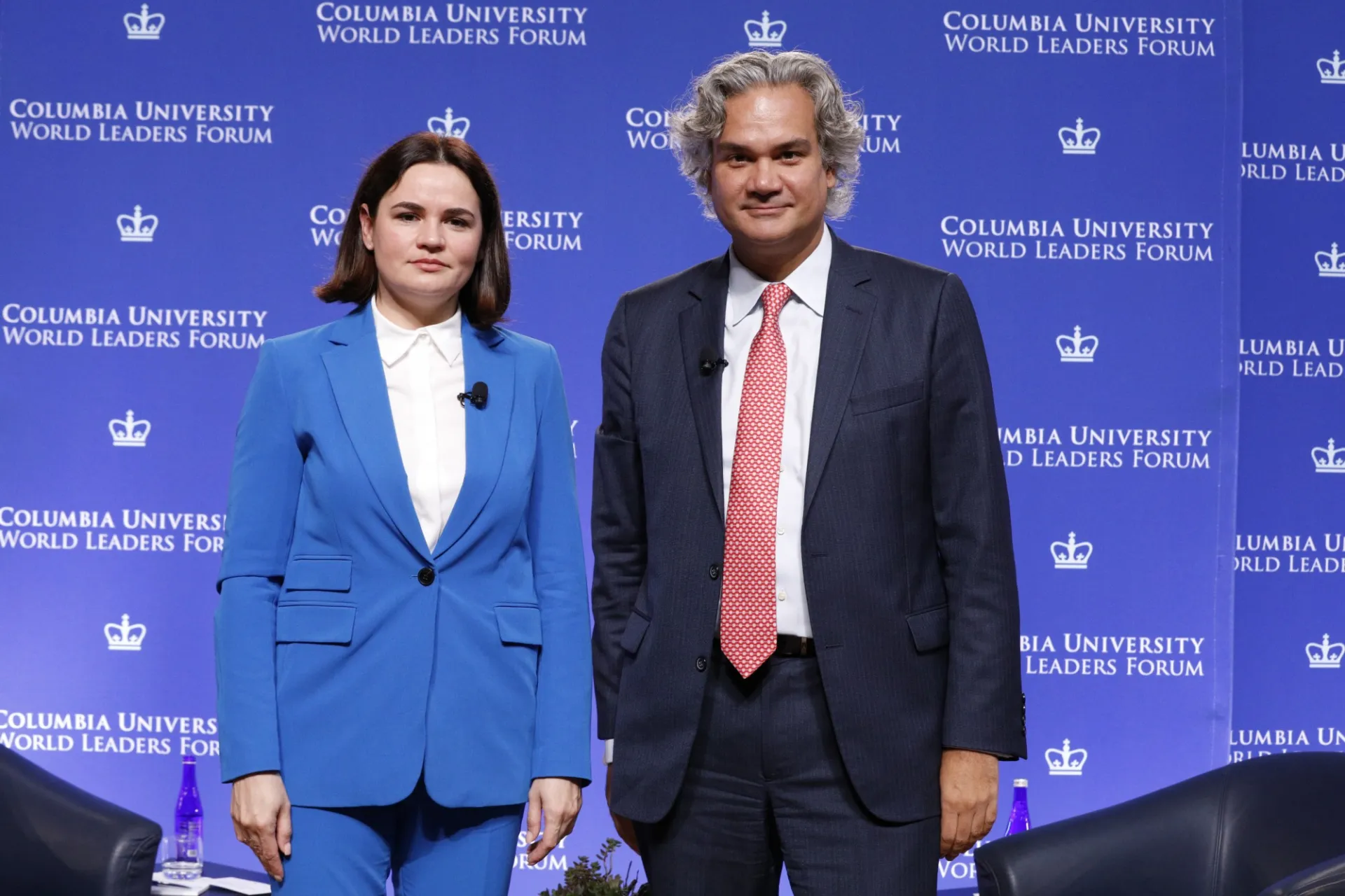 Sviatlana Tsikhanouskaya and Alexander Cooley