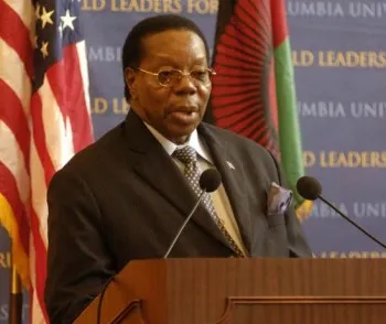 President Bingu wa Mutharika of the Republic of Malawi