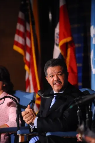 President Leonel Fernández of the Dominican Republic